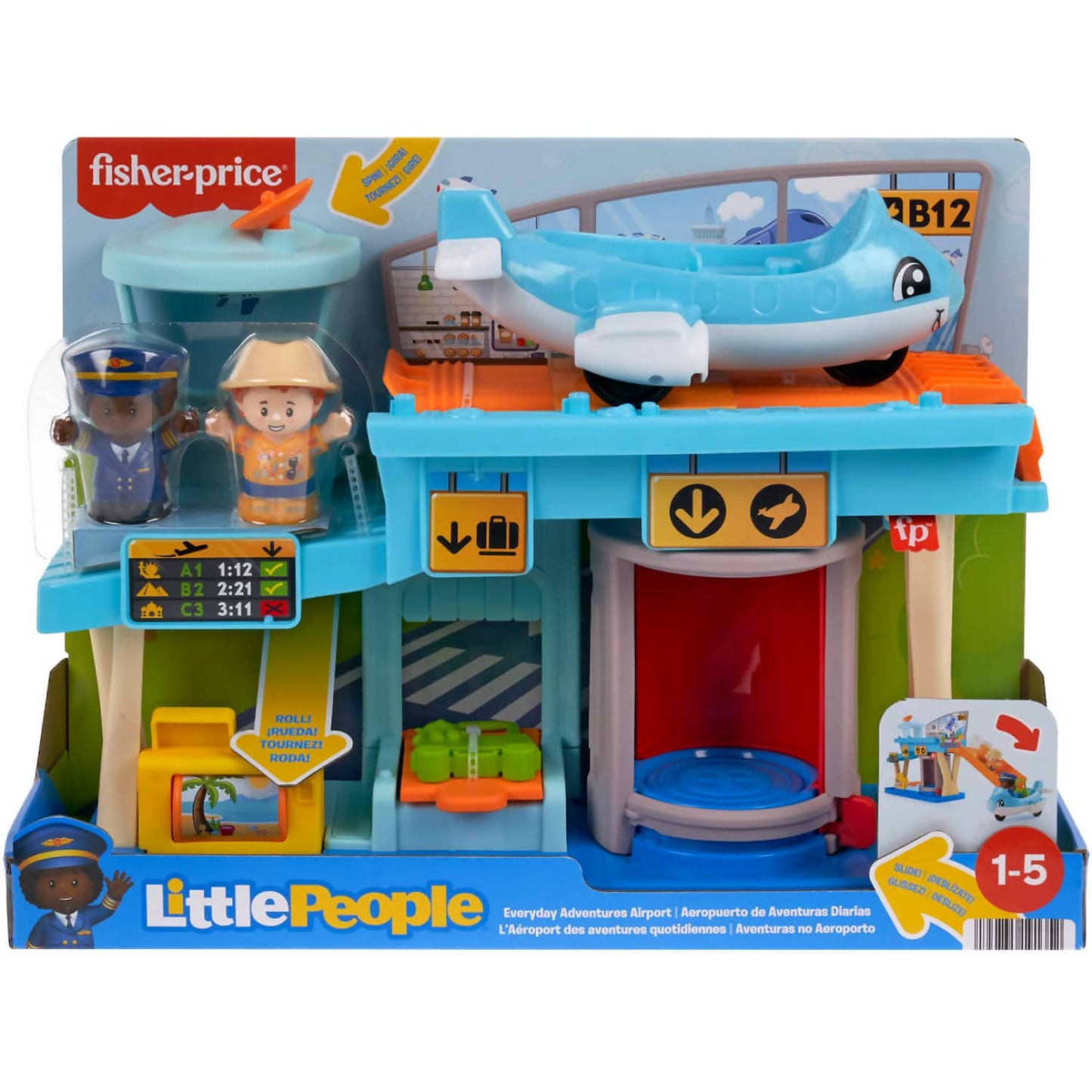 Fisher-Price - Little People Everyday Adventures Airport Playset - mattel