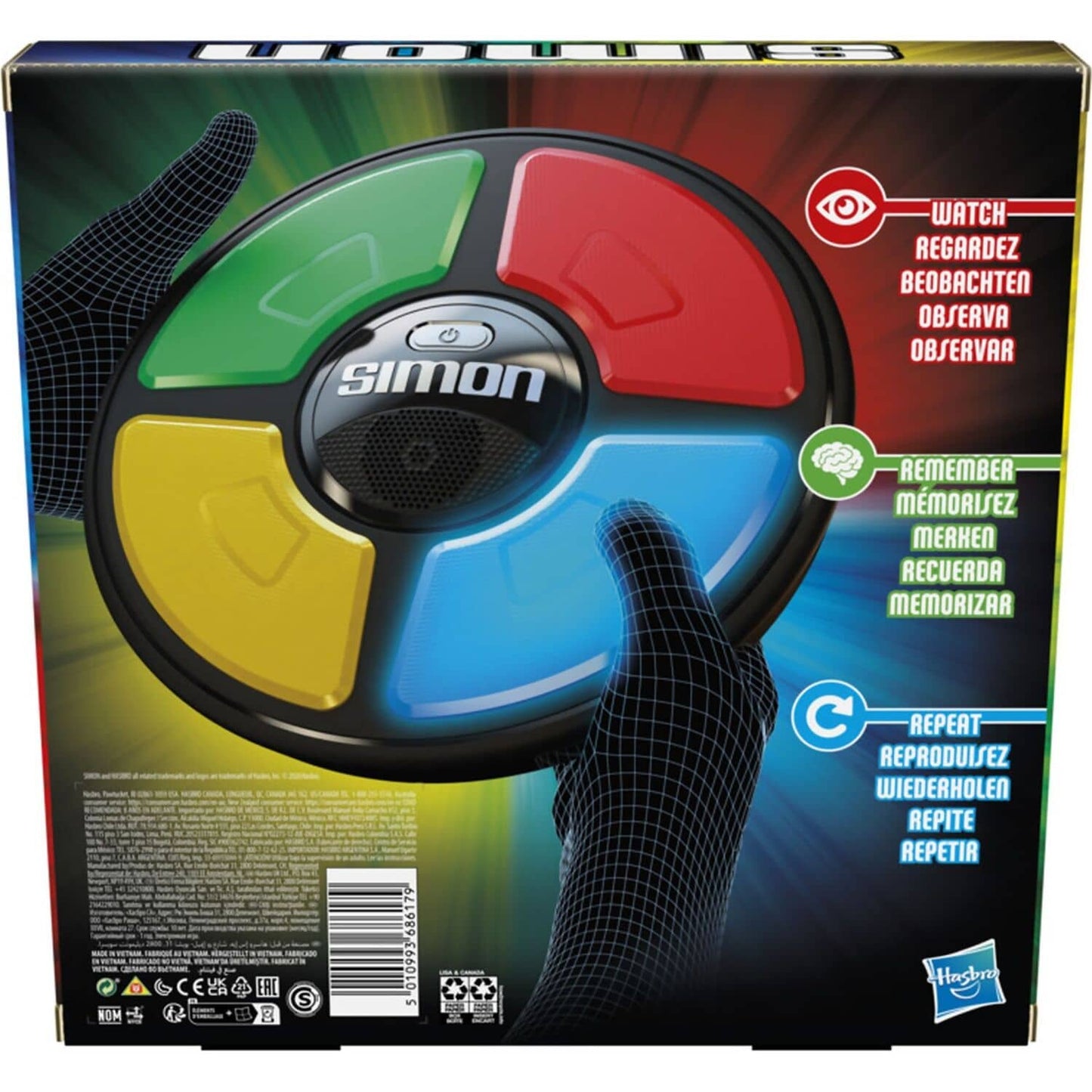 Hasbro Gaming - Simon Classic Electronic Game - Hasbro