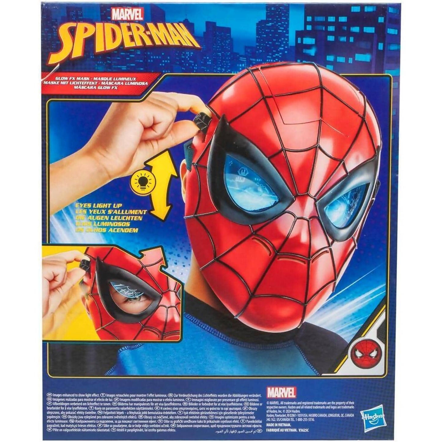 Marvel - Spider-Man Glow FX Mask Role Play Toy