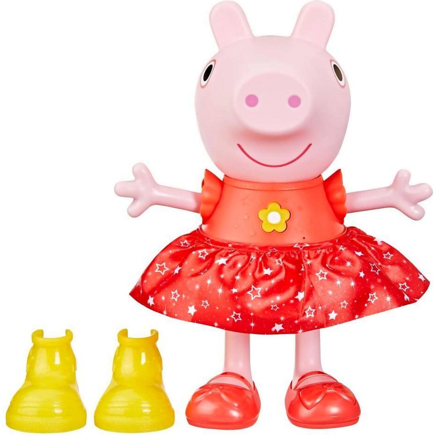 Peppa Pig - Peppa’s Muddy Puddles Party Doll Musical Toy - Hasbro