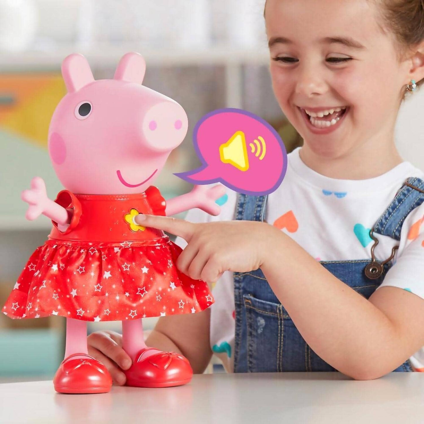 Peppa Pig - Peppa’s Muddy Puddles Party Doll Musical Toy - Hasbro