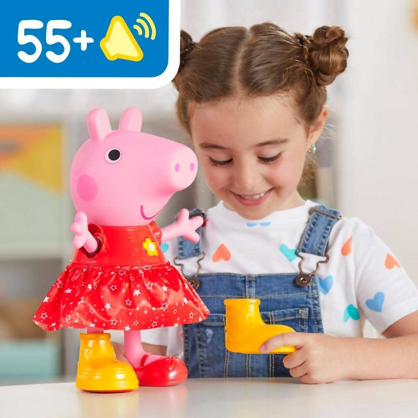 Peppa Pig - Peppa’s Muddy Puddles Party Doll Musical Toy - Hasbro
