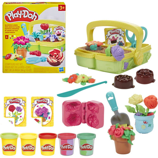 Play-Doh - Blooming Flowers Playset - Hasbro