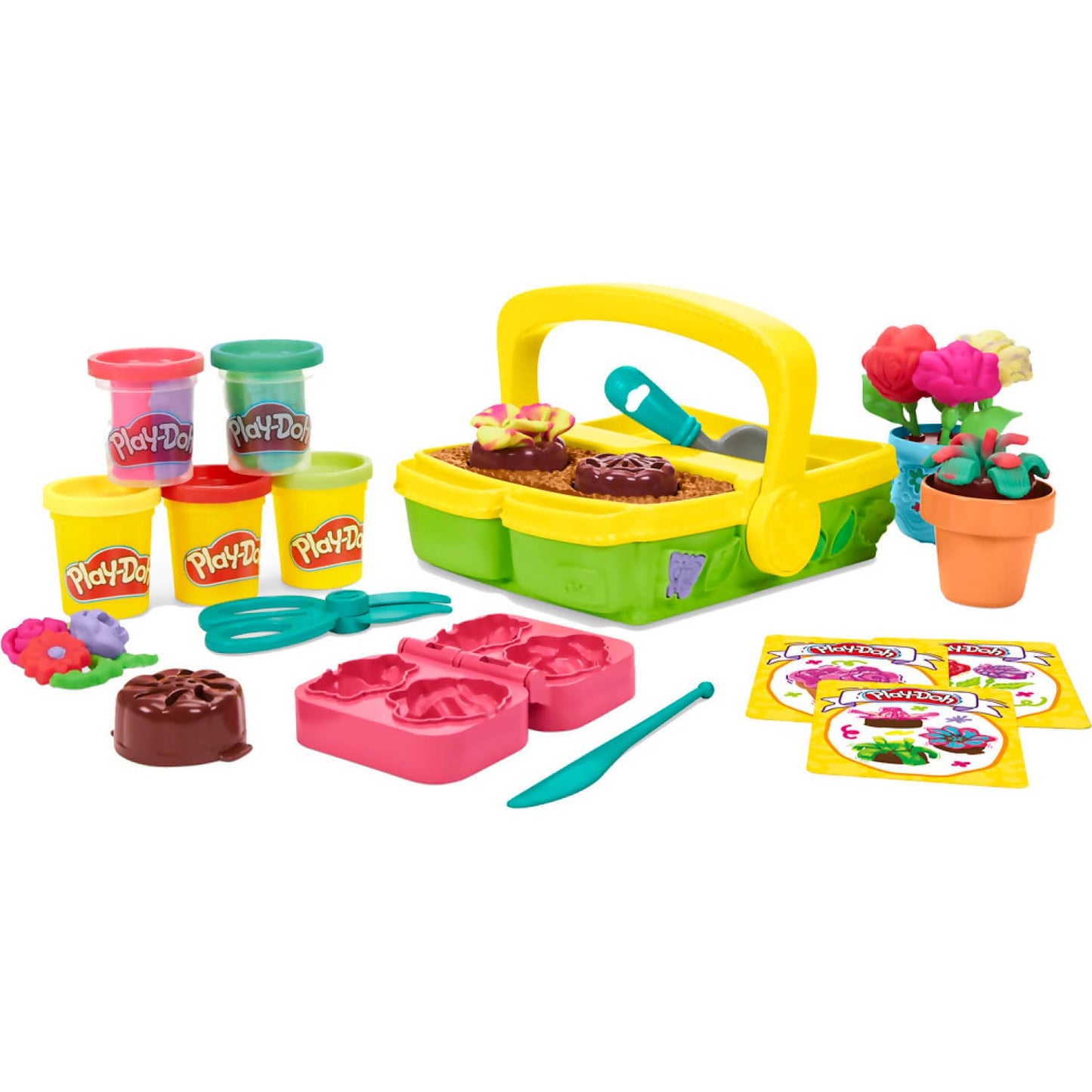 Play-Doh - Blooming Flowers Playset - Hasbro