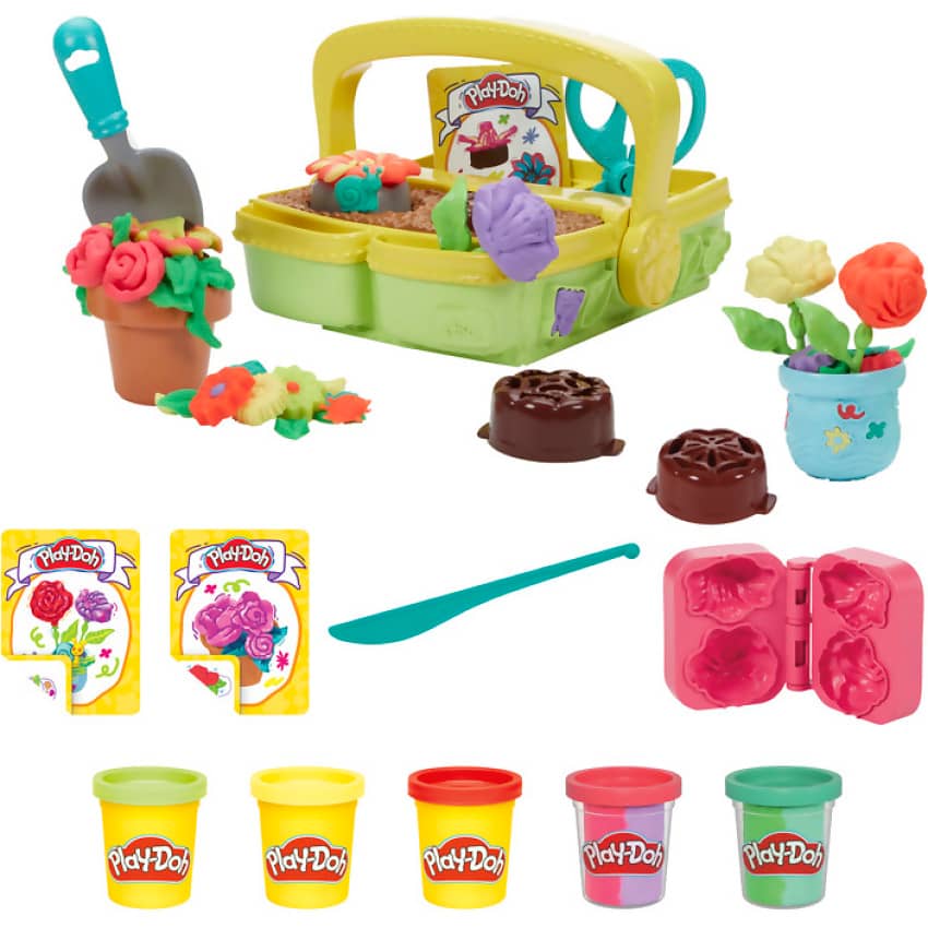 Play-Doh - Blooming Flowers Playset - Hasbro