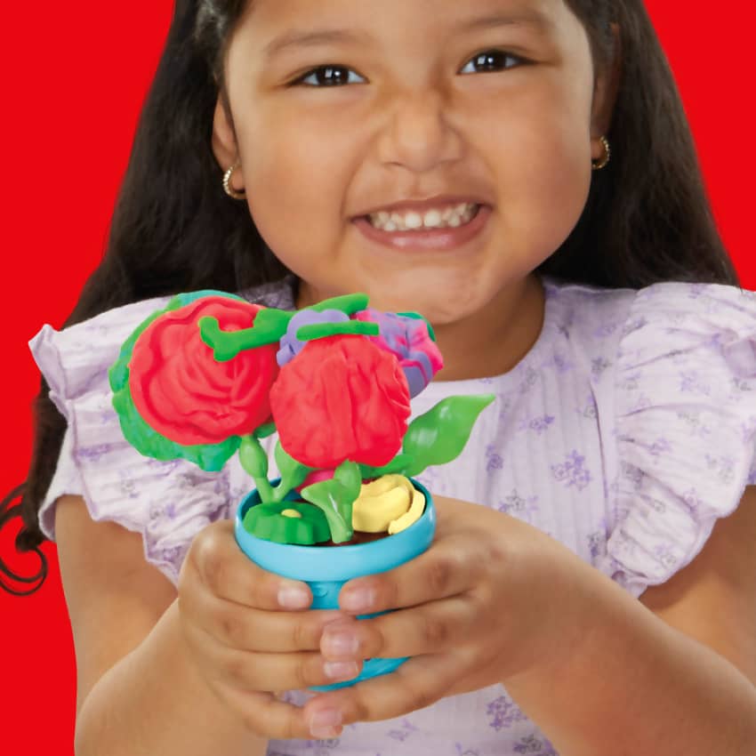 Play-Doh - Blooming Flowers Playset - Hasbro