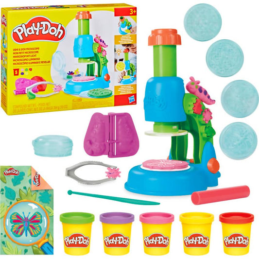 Play-Doh - Light And Look Microscope Set - Hasbro