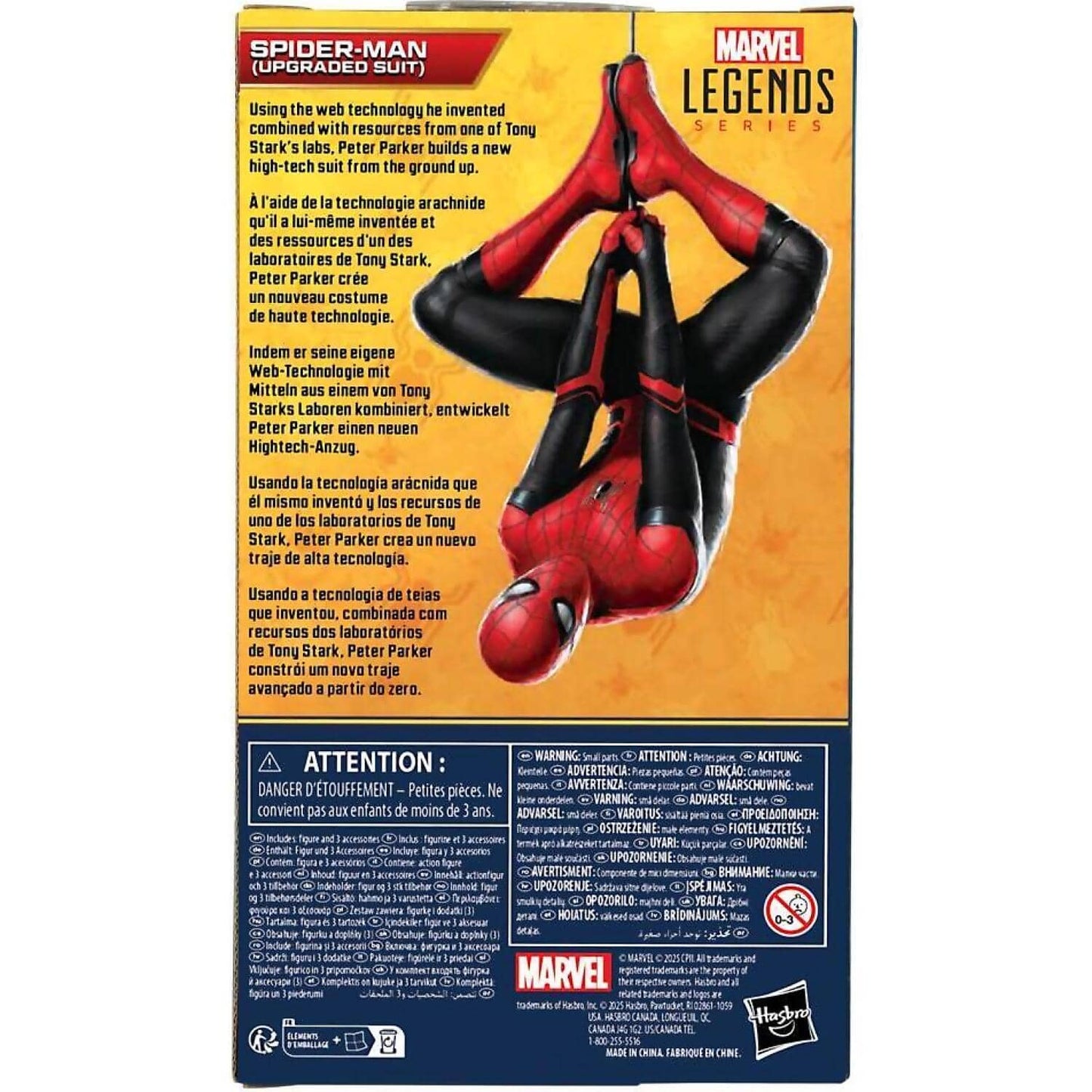 Marvel - Legends Series Spider-man Far From Home (upgraded Suit) 6-inch Action Figure
