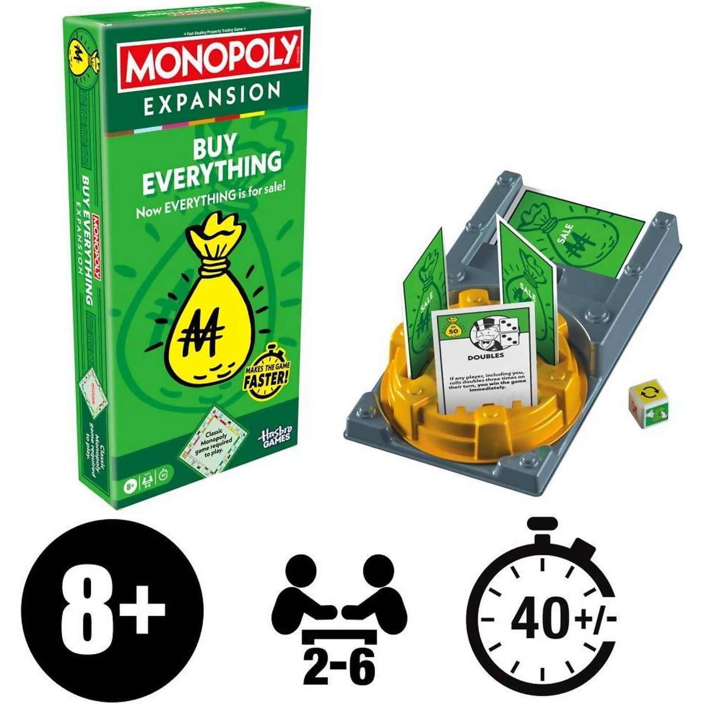 Monopoly Expansion - Buy Everything - Hasbro