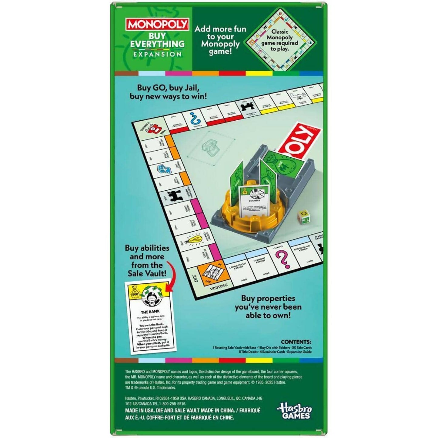 Monopoly Expansion - Buy Everything - Hasbro