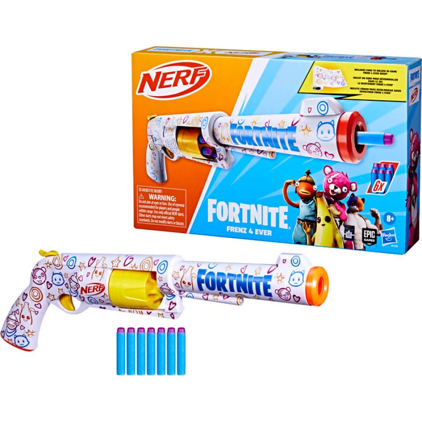 Nerf - Fortnite Frenz 4 Ever Dart Blaster - Hasbro