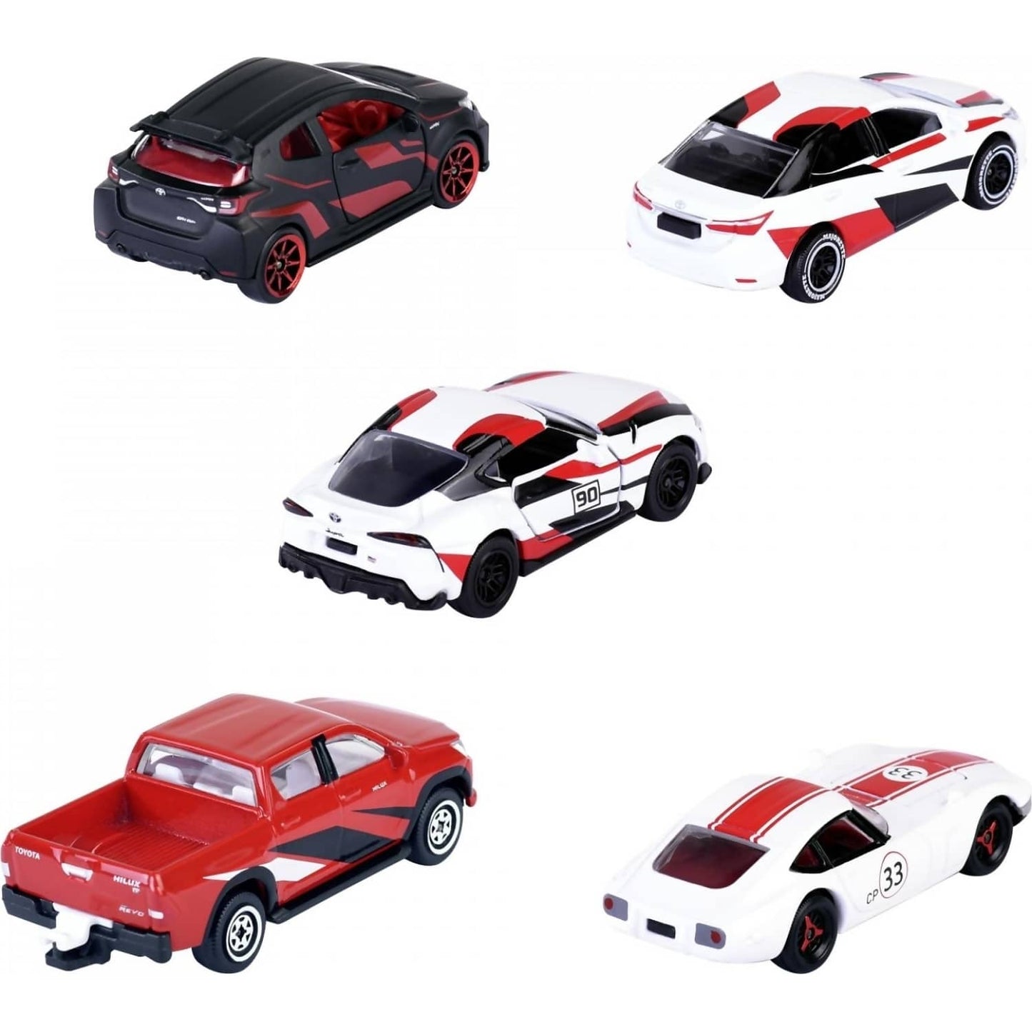 Majorette - Toyota Racing 5 Pieces Giftpack