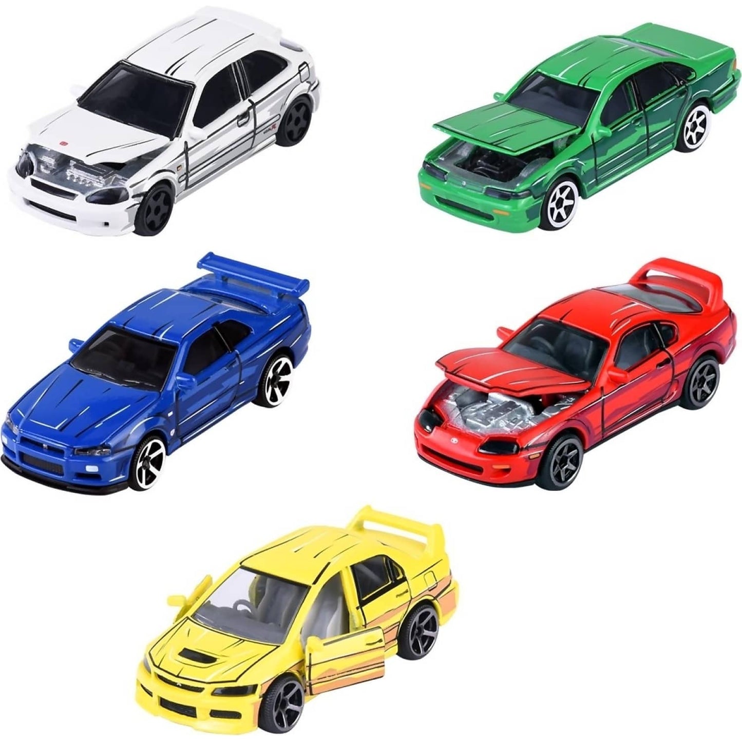 Majorette - Japan Series 5 Pieces Giftpack Die-Cast Vehicles