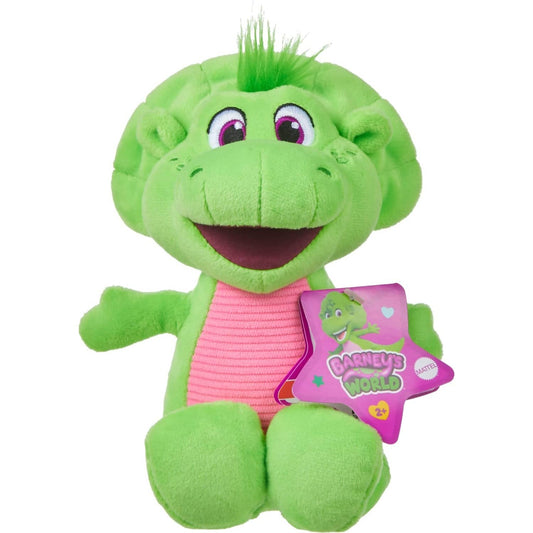 Fisher-Price - Barney's World 8-inch Plush Baby Bop Toy Dinosaur - Mattel