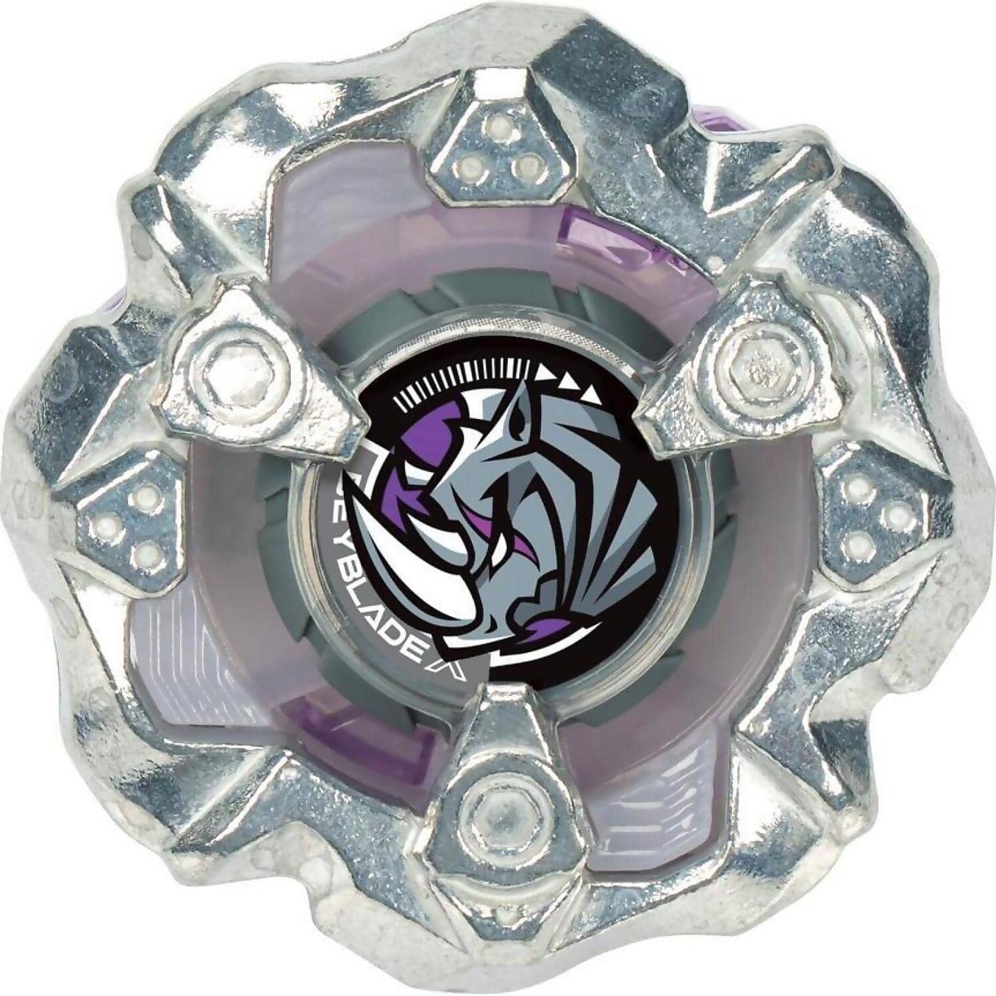 Beyblade X - Horn Rhino 3-80S Booster Pack Set With Defense Type Top