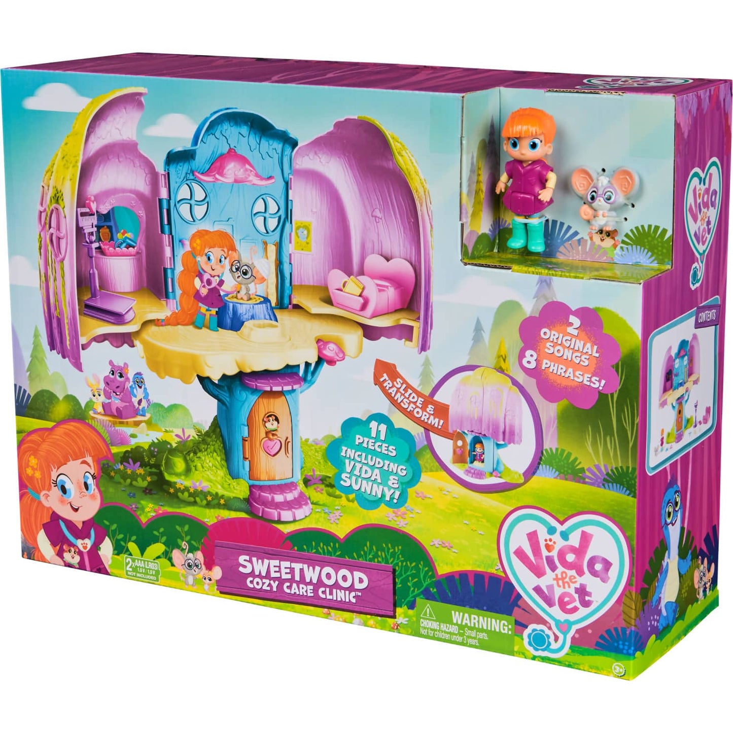 Vida The Vet - Sweetwood Cozy Care Clinic Playset - Spinmaster