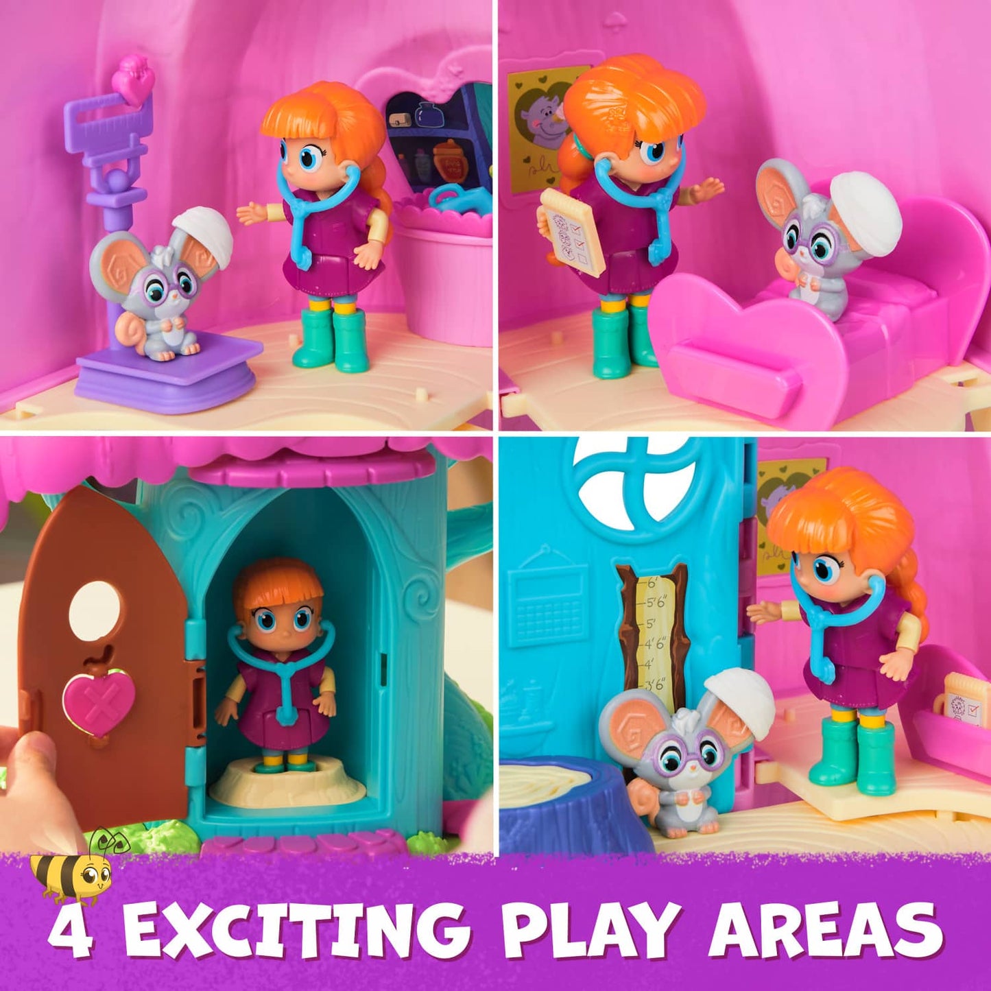 Vida The Vet - Sweetwood Cozy Care Clinic Playset - Spinmaster