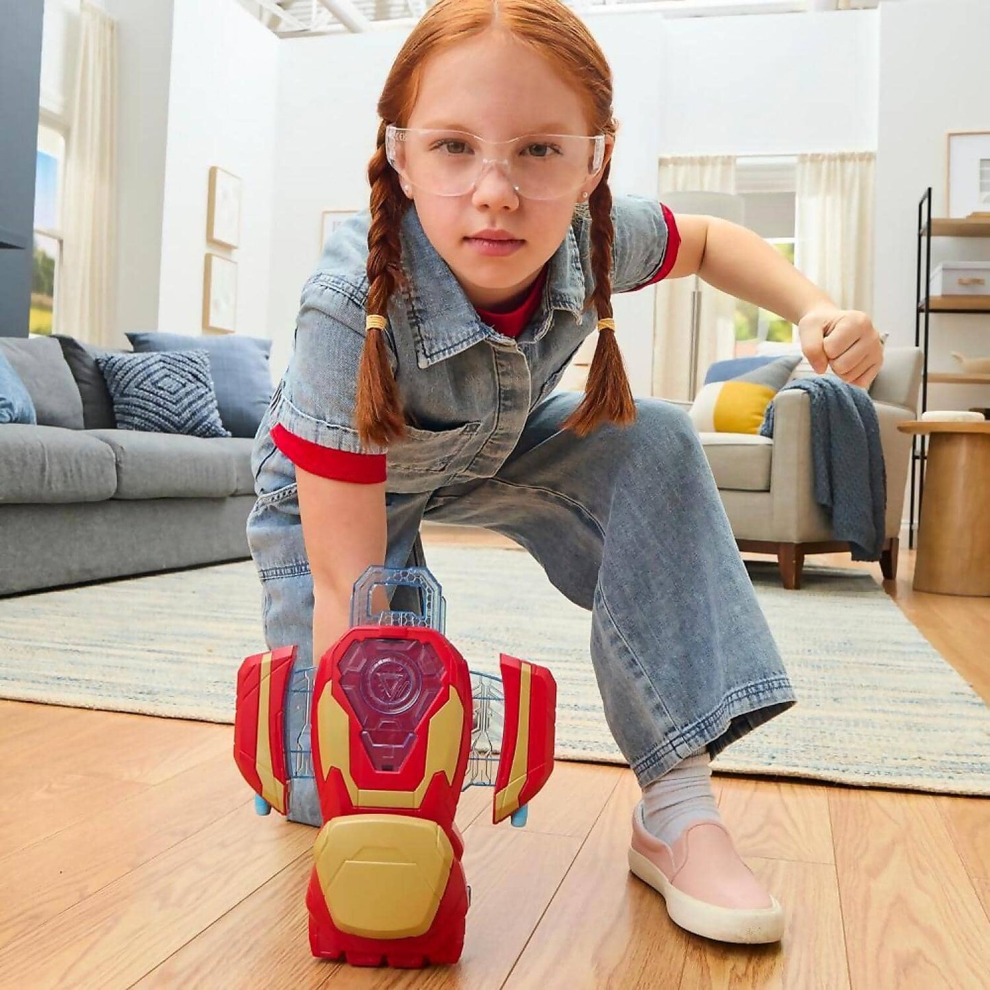 Nerf - Marvel Avengers Iron Man Arc Blaster Roleplay Toy With 3 Nerf Darts - Hasbro