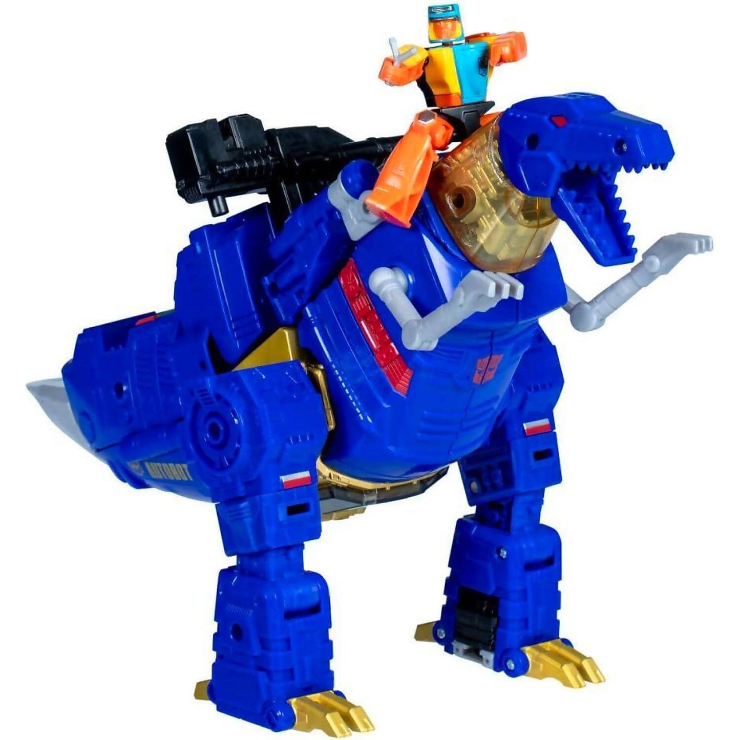 Transformers - Age Of The Primes Leader Class G2 Universe Grimlock Autobot Wheelie 7.5-inch Action Figure - Hasbro
