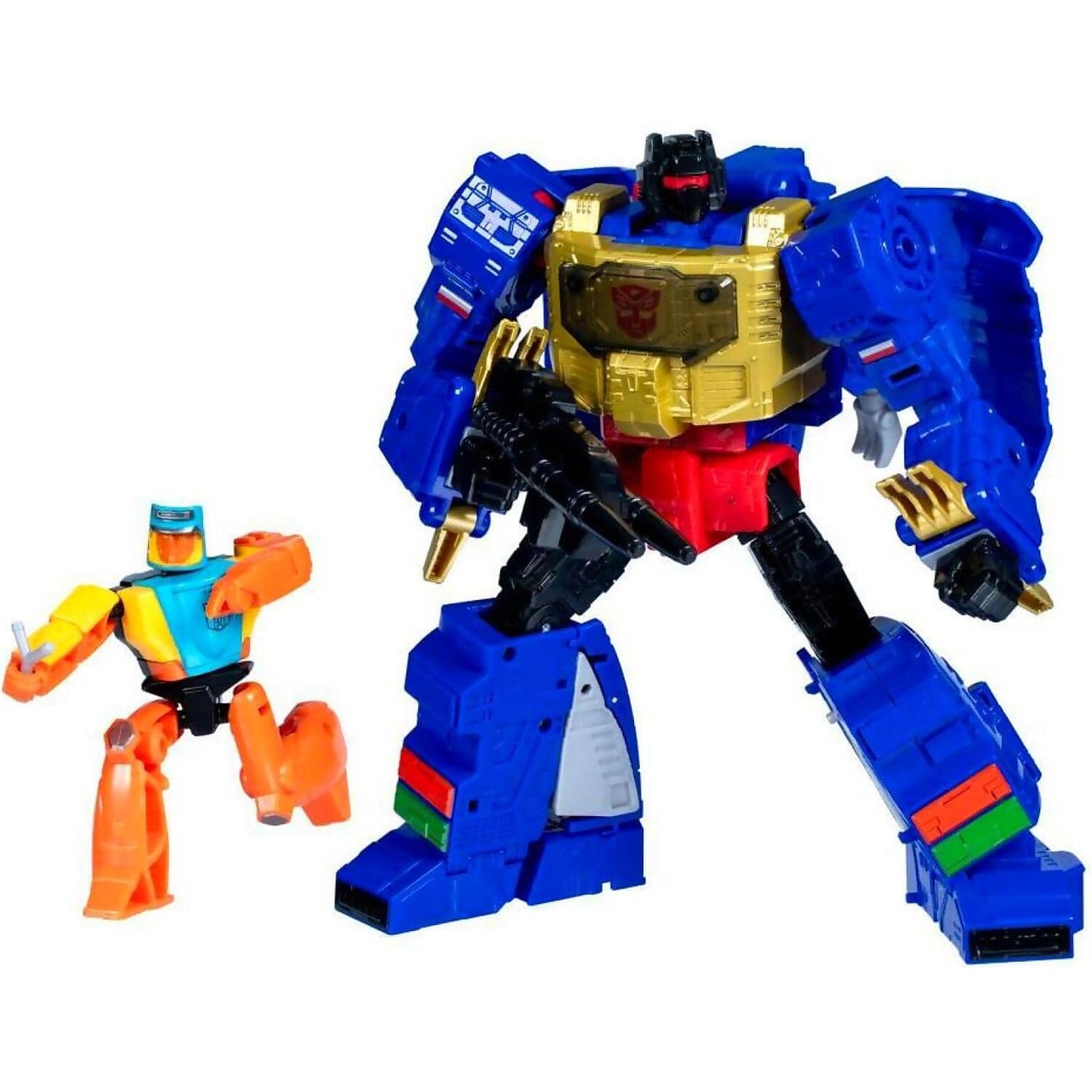 Transformers - Age Of The Primes Leader Class G2 Universe Grimlock Autobot Wheelie 7.5-inch Action Figure - Hasbro