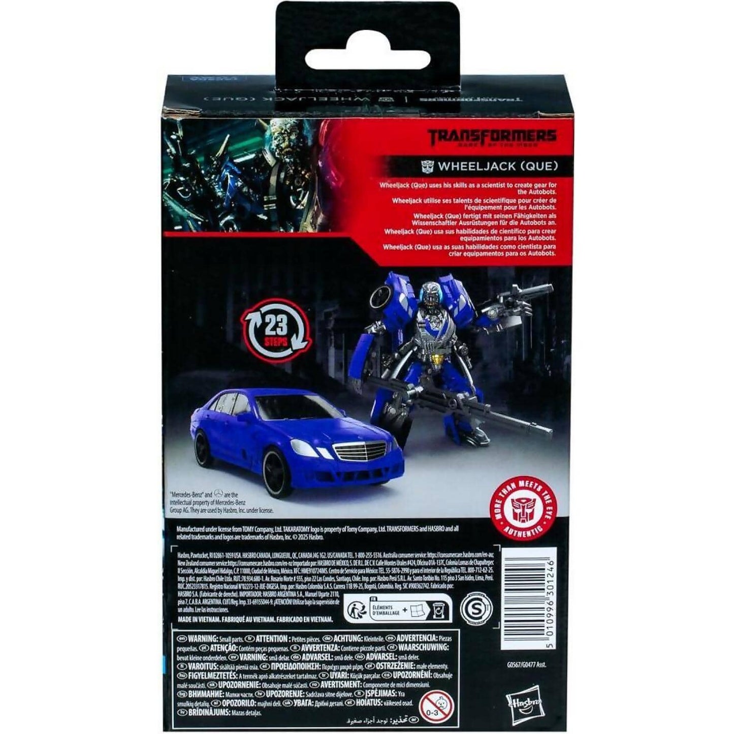 Transformers - Studio Series Deluxe Class Transformers: Dark Of The Moon Wheeljack (que) 4.5-inch Action Figure - Hasbro