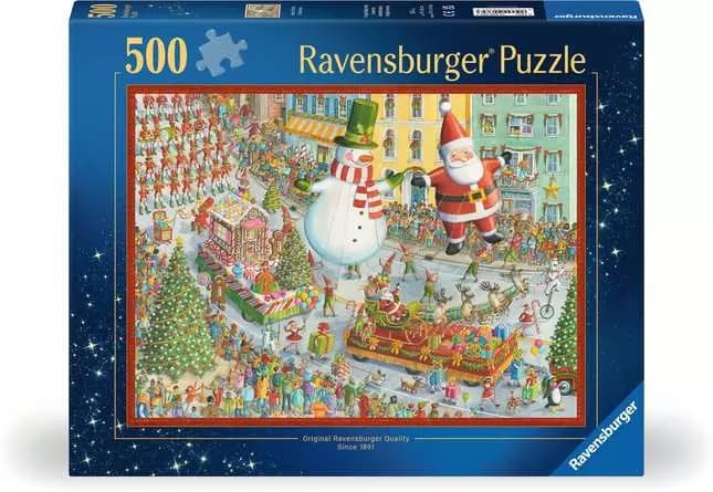 Ravensburger - Here Comes Christmas! Jigsaw Puzzle 500pc