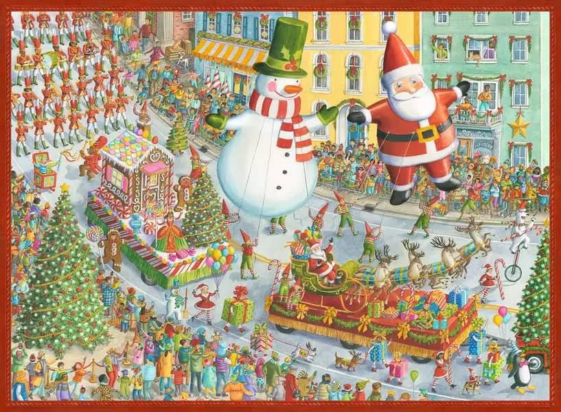 Ravensburger - Here Comes Christmas! Jigsaw Puzzle 500pc