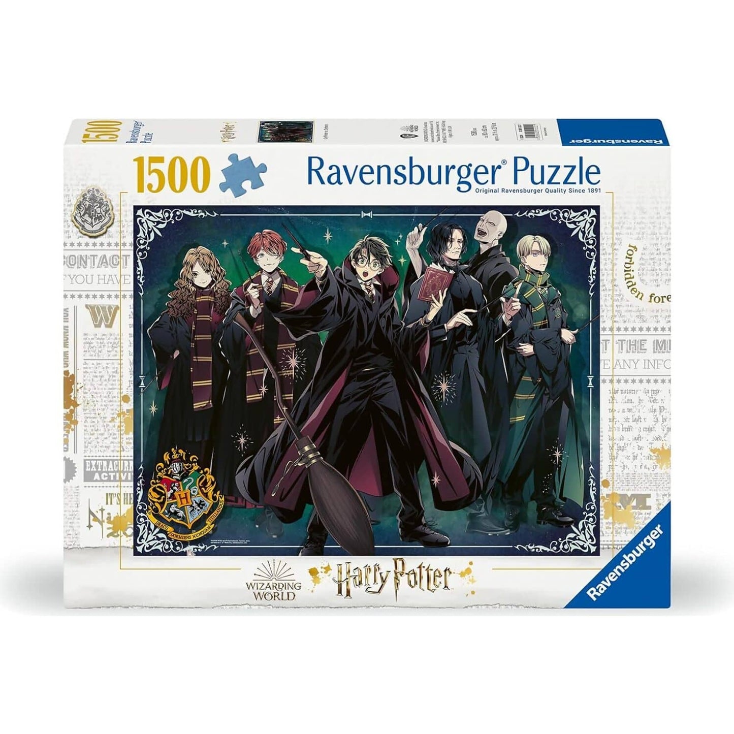 Ravensburger - Harry Potter Gryffindor Vs. Slytherin Jigsaw Puzzle 1500pc