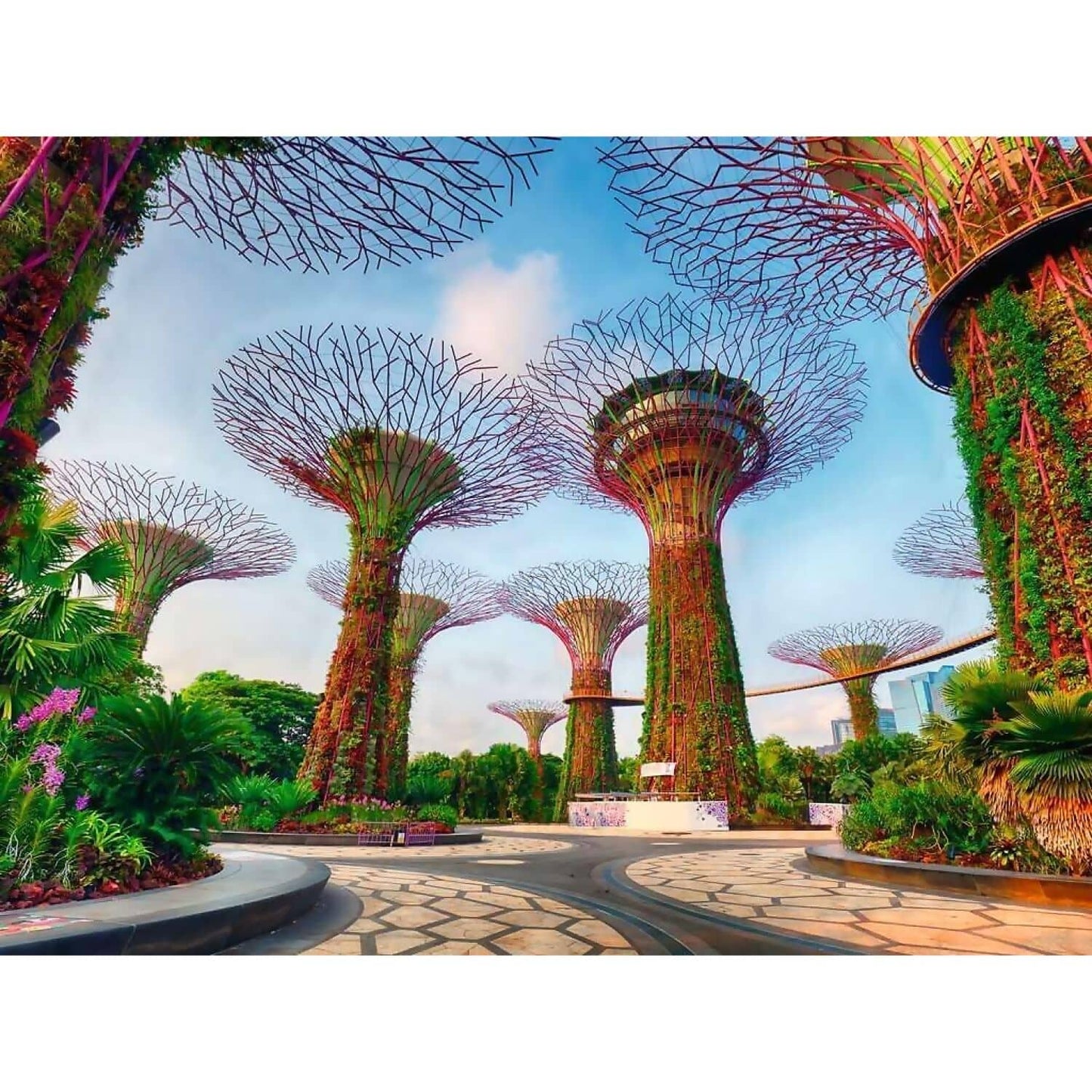 Ravensburger - Garden By The Bay In Singapore Jigsaw Puzzle 1500pc