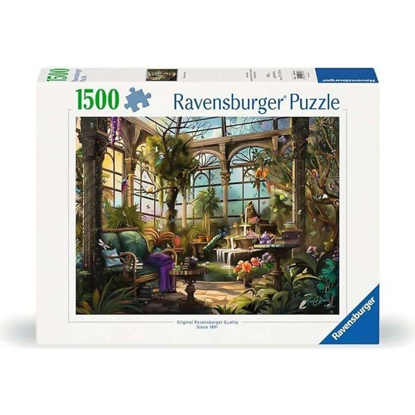 Ravensburger - Rose Khan The Green House Jigsaw Puzzle 1500pc