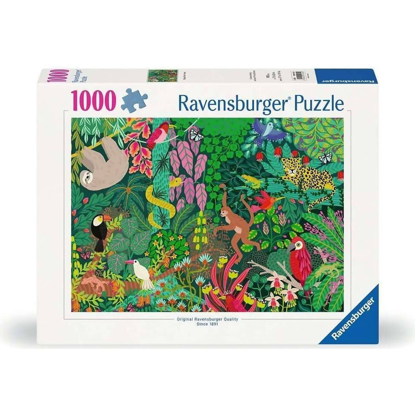 Ravensburger - Magical Rainforest Jigsaw Puzzle 1000pc
