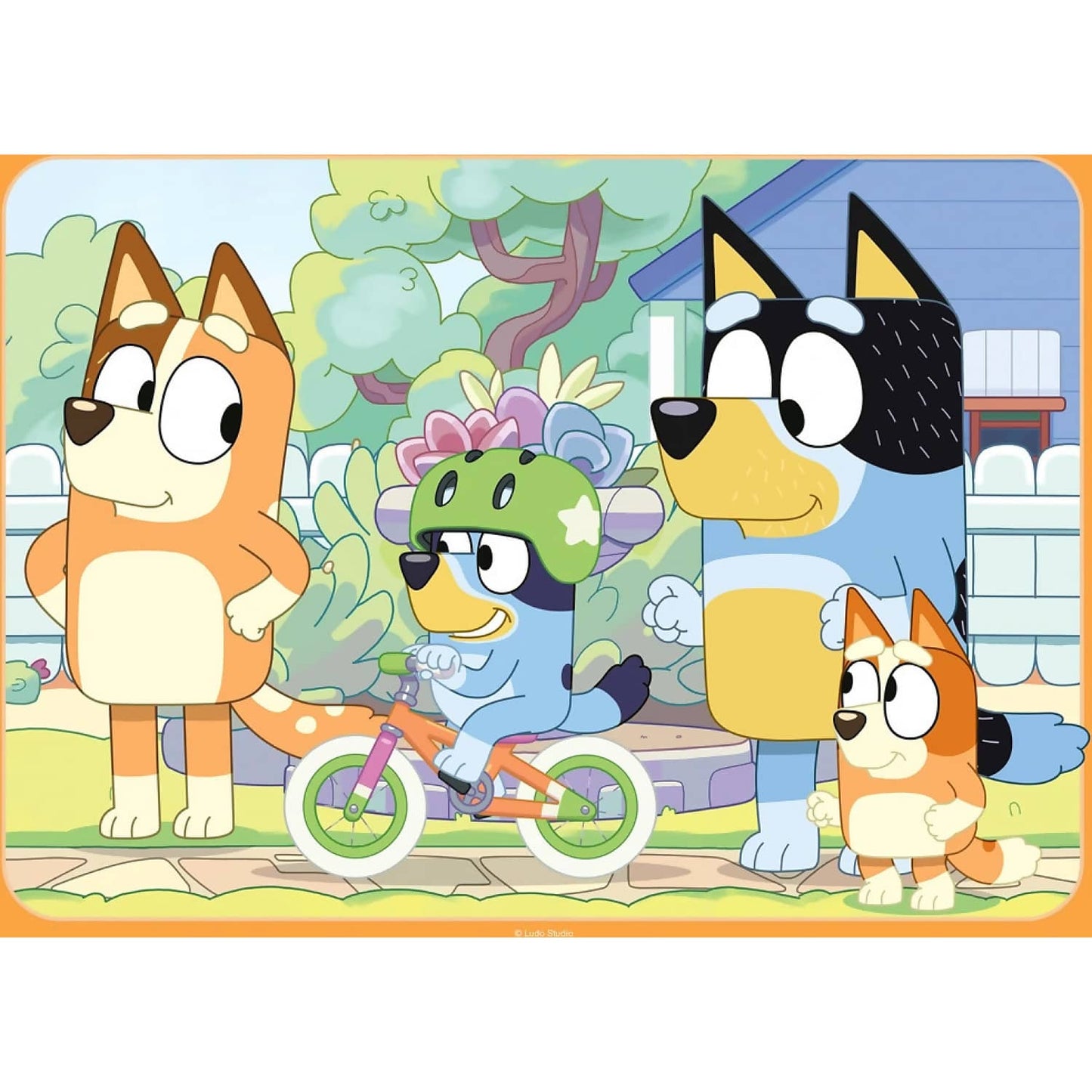 Ravensburger - Bluey And Friends Gotta Be Done! Bumper Pack Jigsaw Puzzle 4 X 42pc