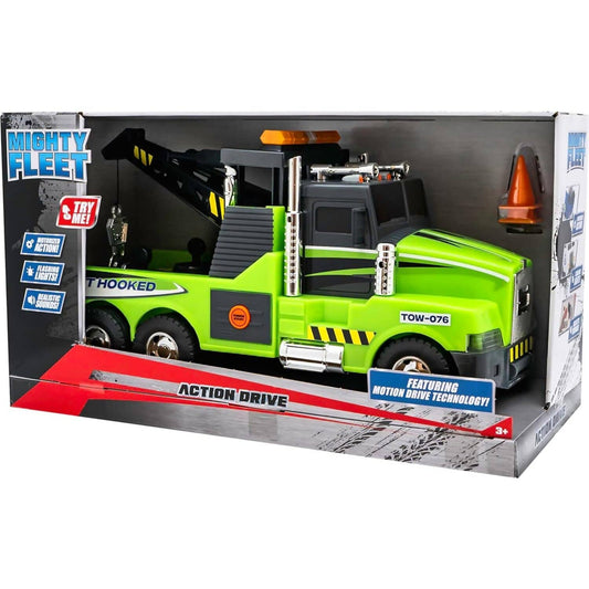 Mighty Fleet - Action Drive Tow Truck 16-inch Motorized