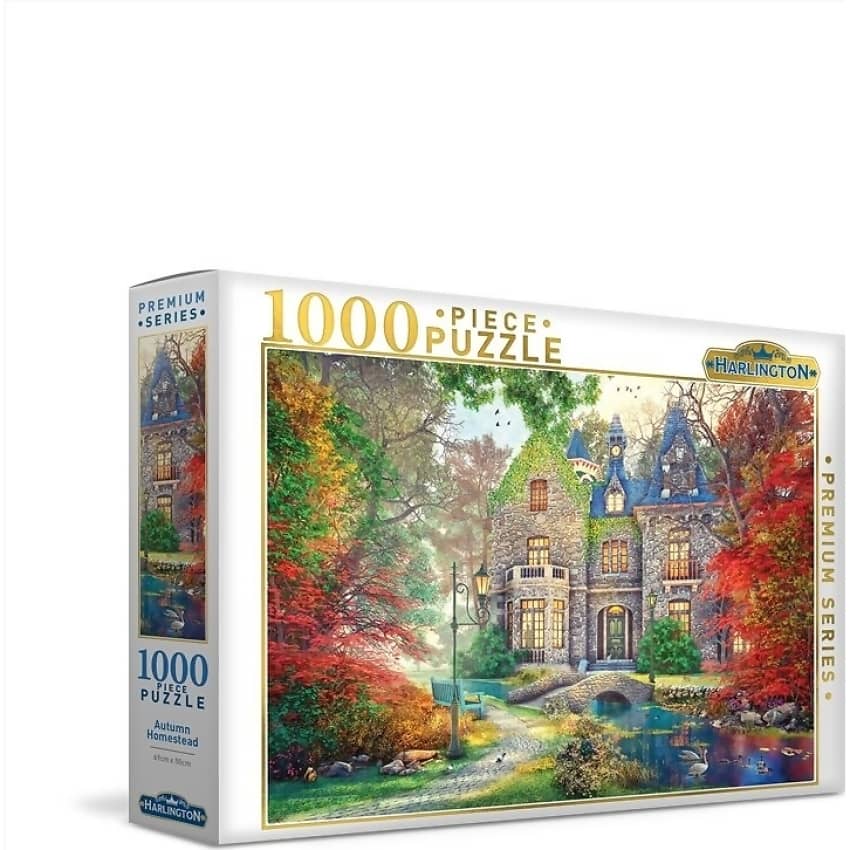 Harlington - Autumn Homestead Jigsaw Puzzle 1000pc