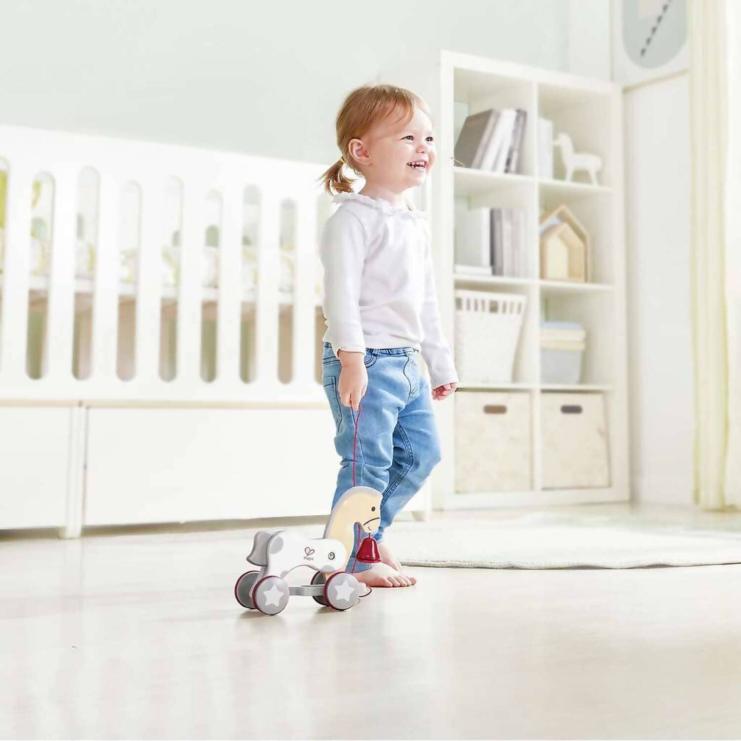 Hape - Pony Pull Along Wooden Toy