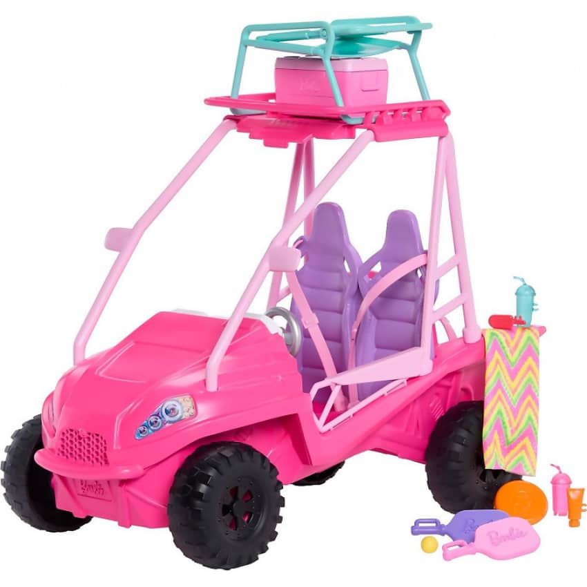 Barbie Mysteries - Beach Detectives Ultimate Beach Buggy - Mattel