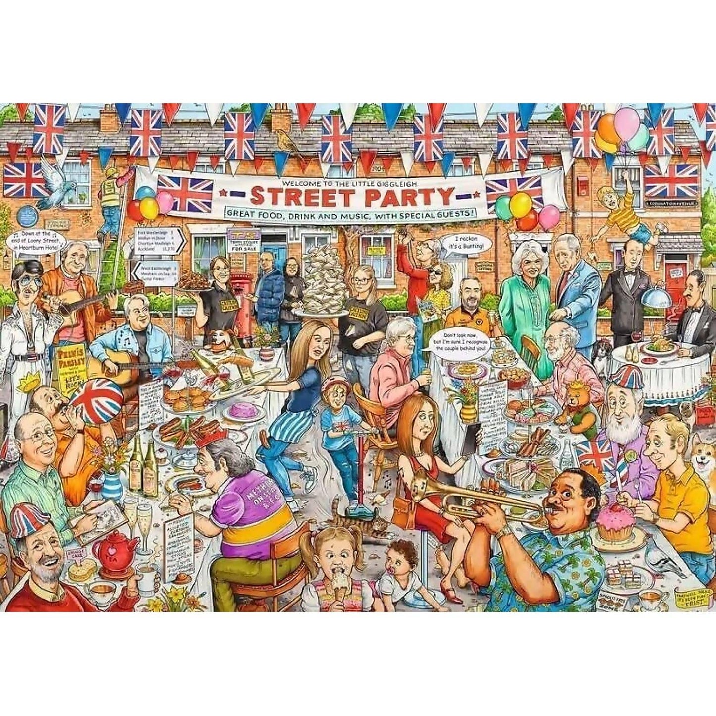 Ravensburger - The Street Party Jigsaw Puzzle 1000pc