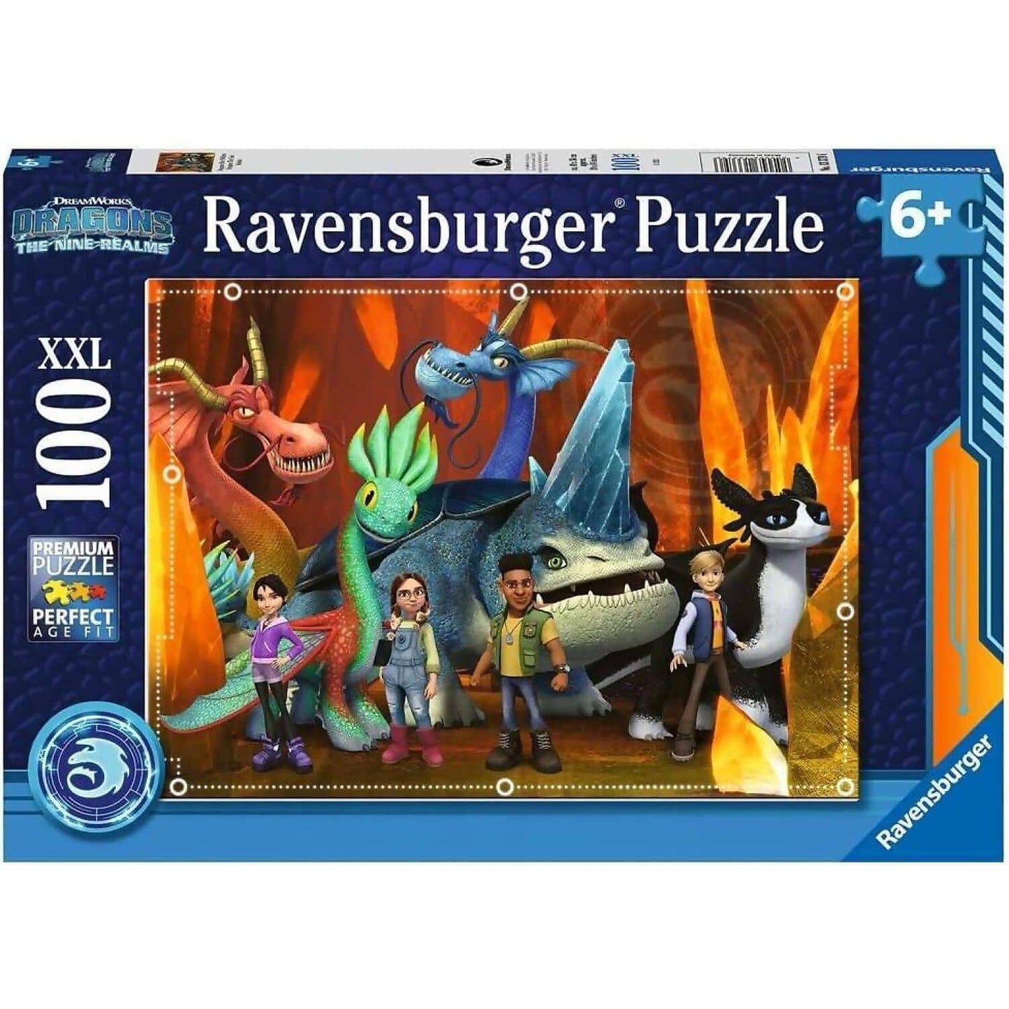 Ravensburger - Dragons The Nine Realms XXL Jigsaw Puzzle 100pc