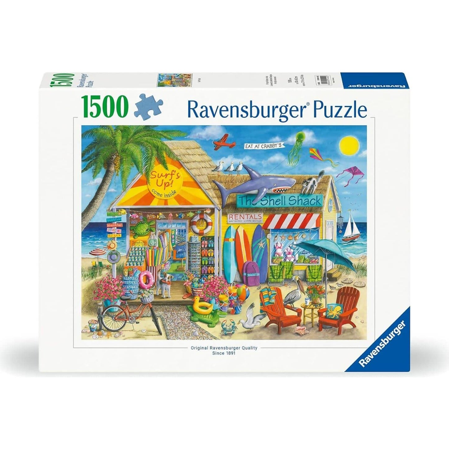 Ravensburger - Surf's Up Jigsaw Puzzle 1500pc