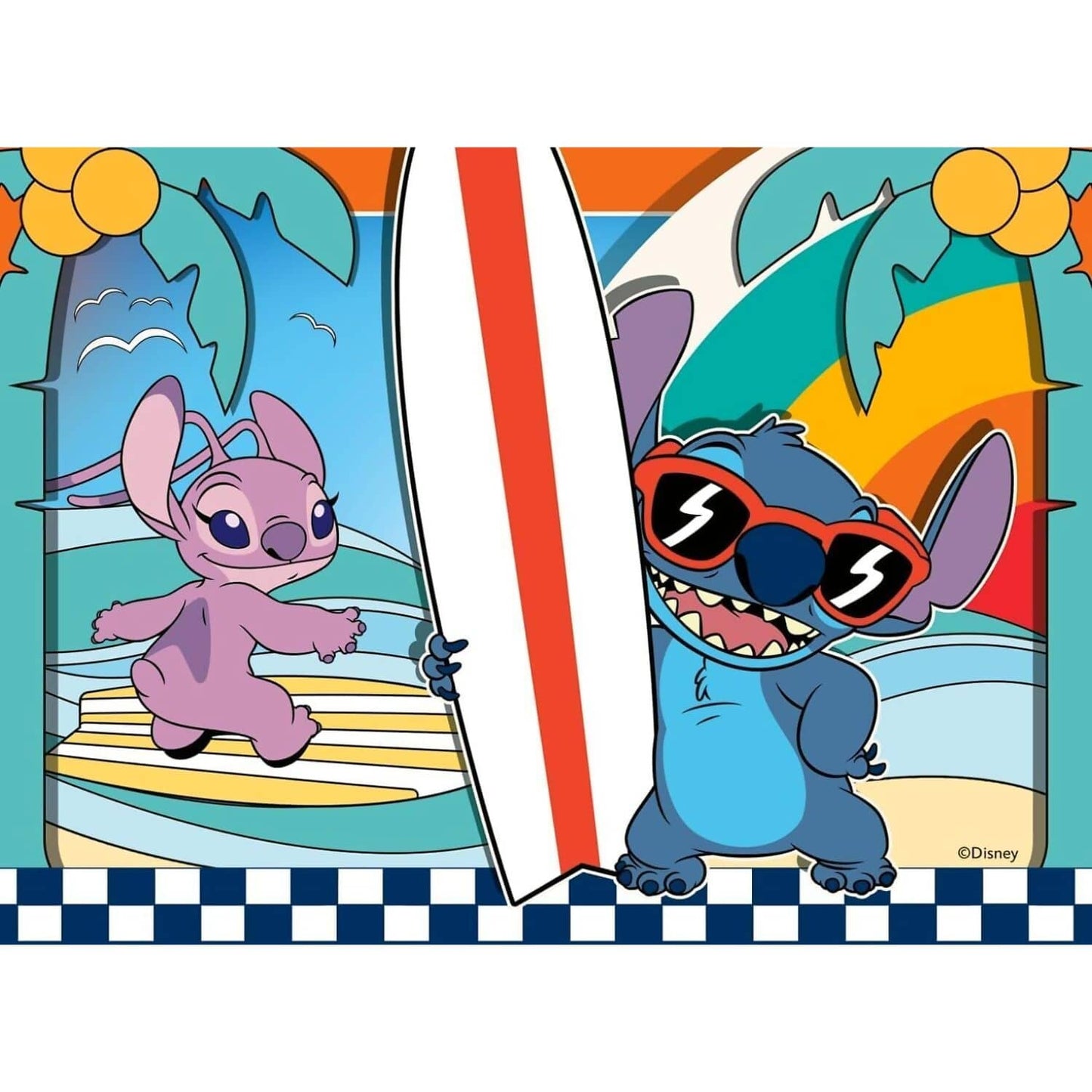 Ravensburger - Disney Stitch 4 X Jigsaw Puzzle 12 16 20 & 24pc