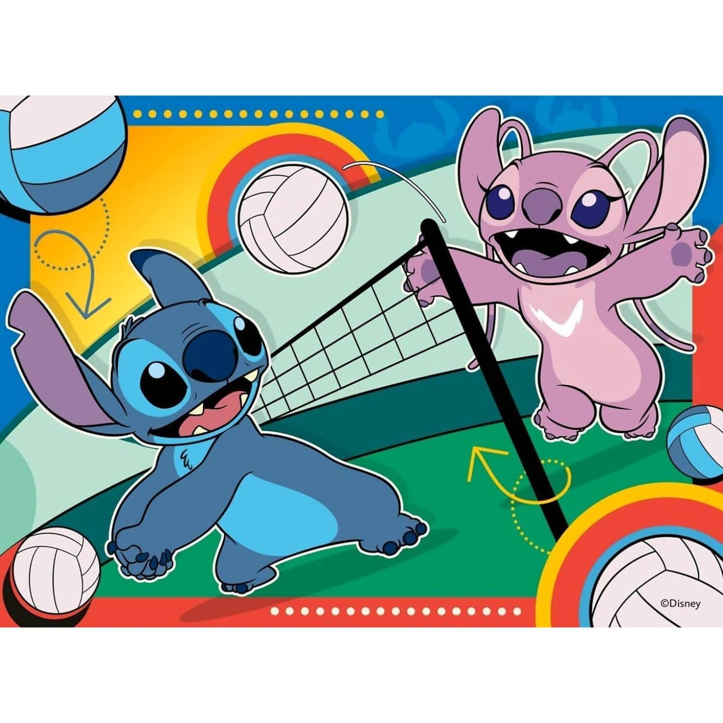 Ravensburger - Disney Stitch 4 X Jigsaw Puzzle 12 16 20 & 24pc