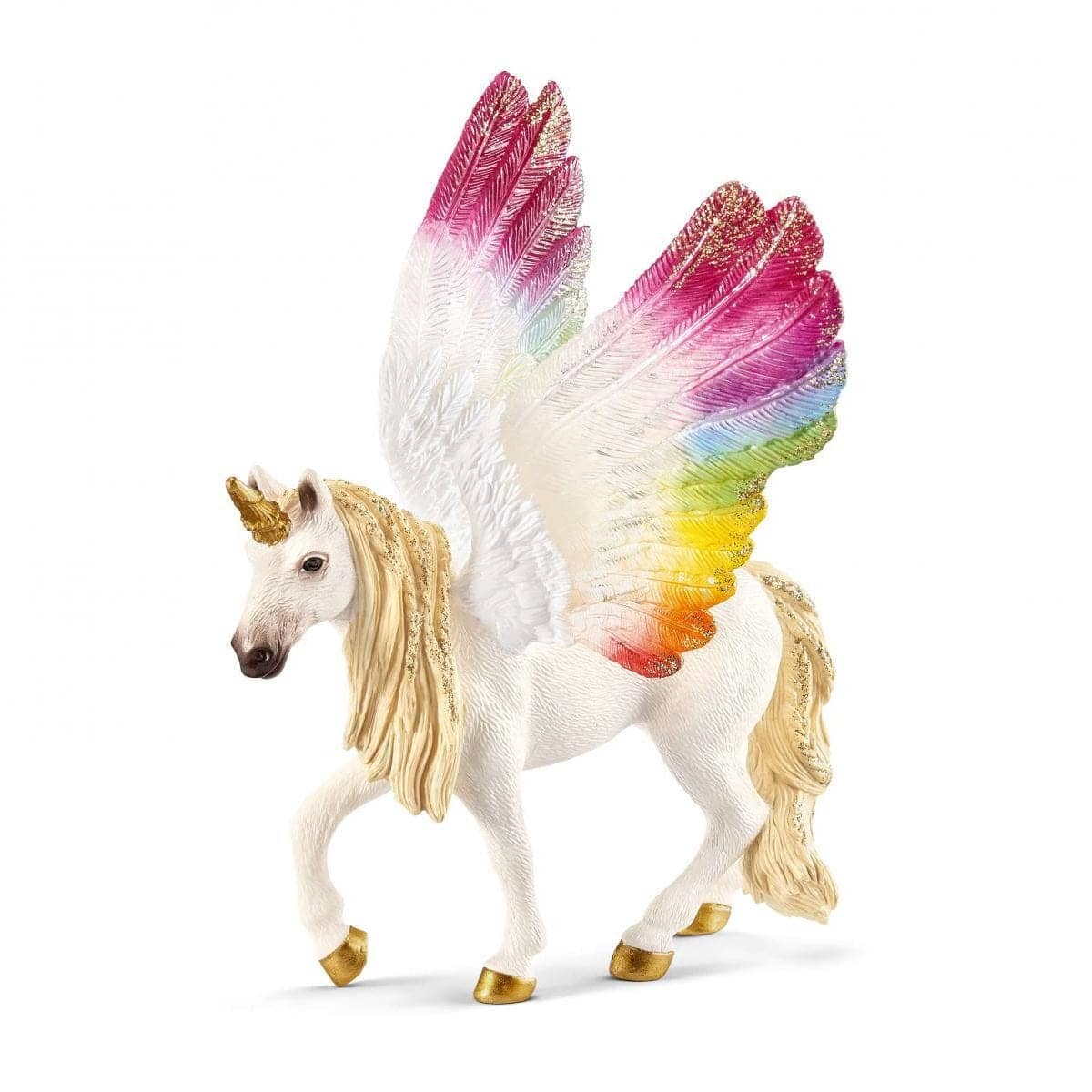 Schleich - Winged Rainbow Unicorn  Bayala Magical Fantasy Figurine