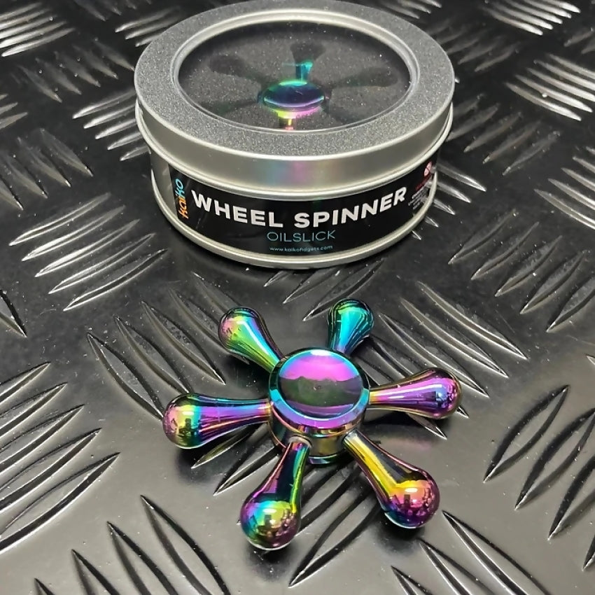 Kaiko - Wheel Spinner - Oil Slick Metal Fidget Toy