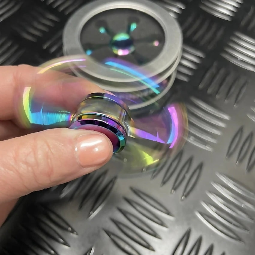 Kaiko - Wheel Spinner - Oil Slick Metal Fidget Toy