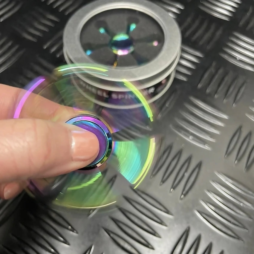 Kaiko - Wheel Spinner - Oil Slick Metal Fidget Toy
