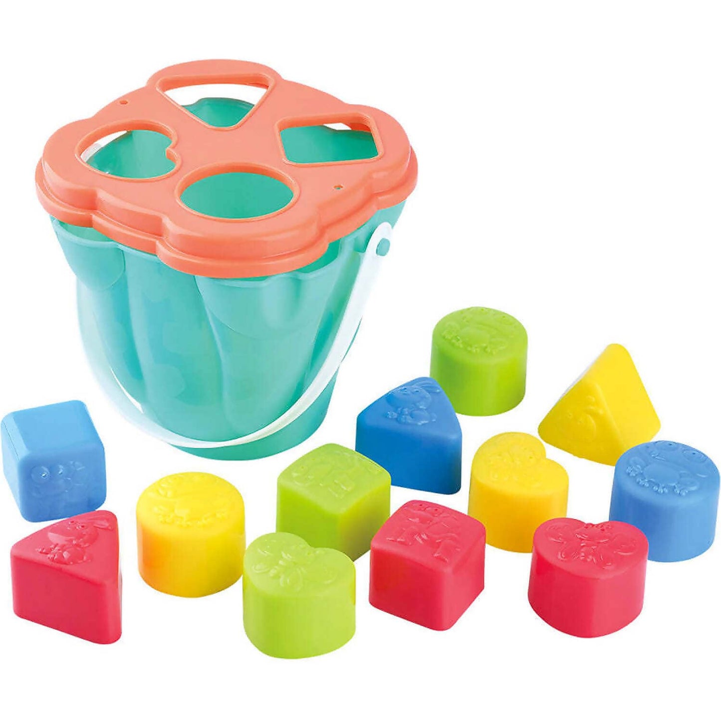 Playgo Toys Ent. Ltd. - Shape Sorting Bucket 12 Piece