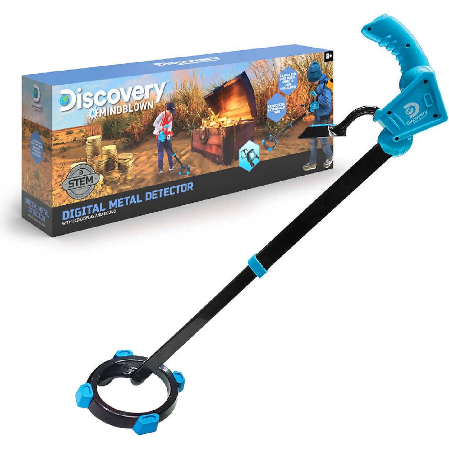 Discovery - Mindblown Digital Metal Detector Toy with LCD and Sound
