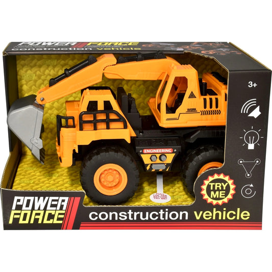 Power Force - Construction Vehicle Loader with Light & Sound