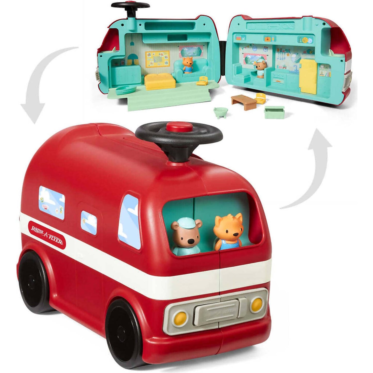 Radio Flyer - Ride & Play Camper Ride-On