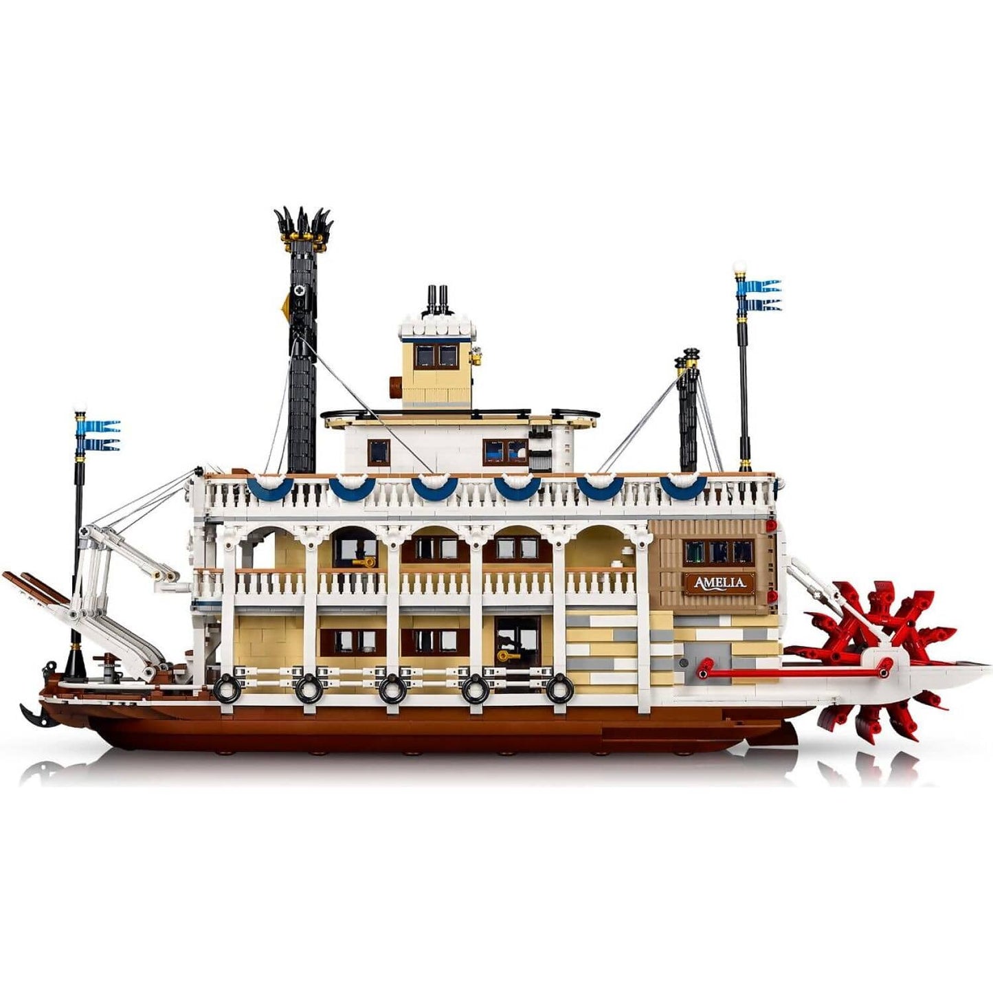 LEGO 21356 River Steamboat - Ideas